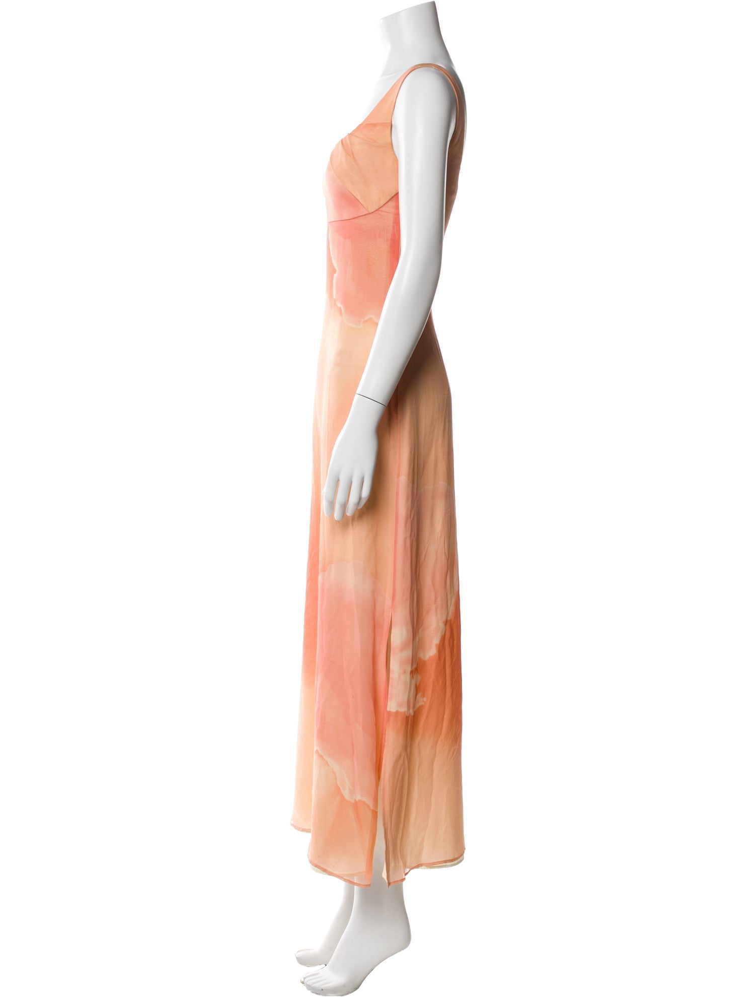 Giorgio Armani Silk Long Dress