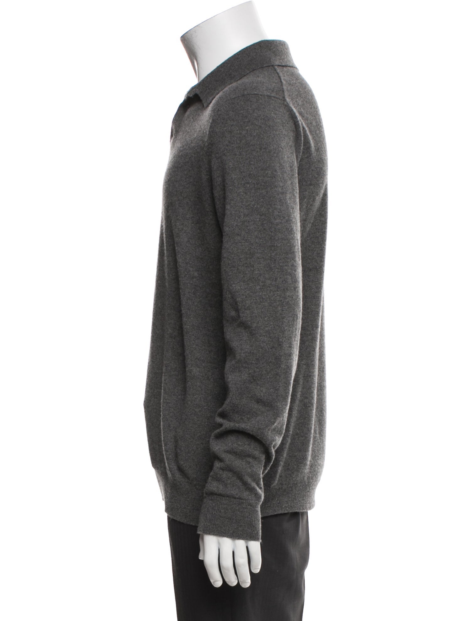 Giorgio Armani Cashmere Collar Polo Sweater