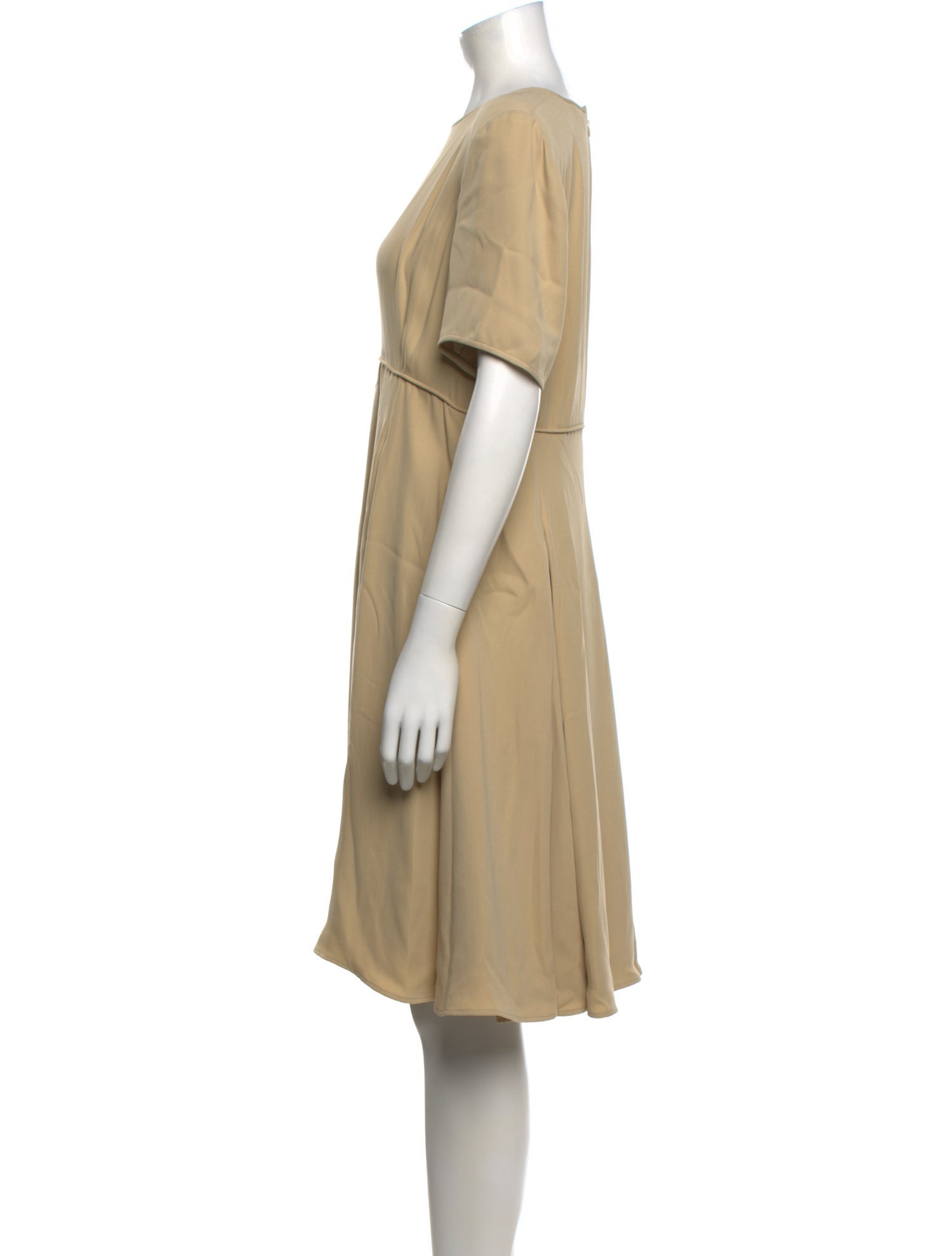 Giorgio Armani Silk Knee-Length Dress