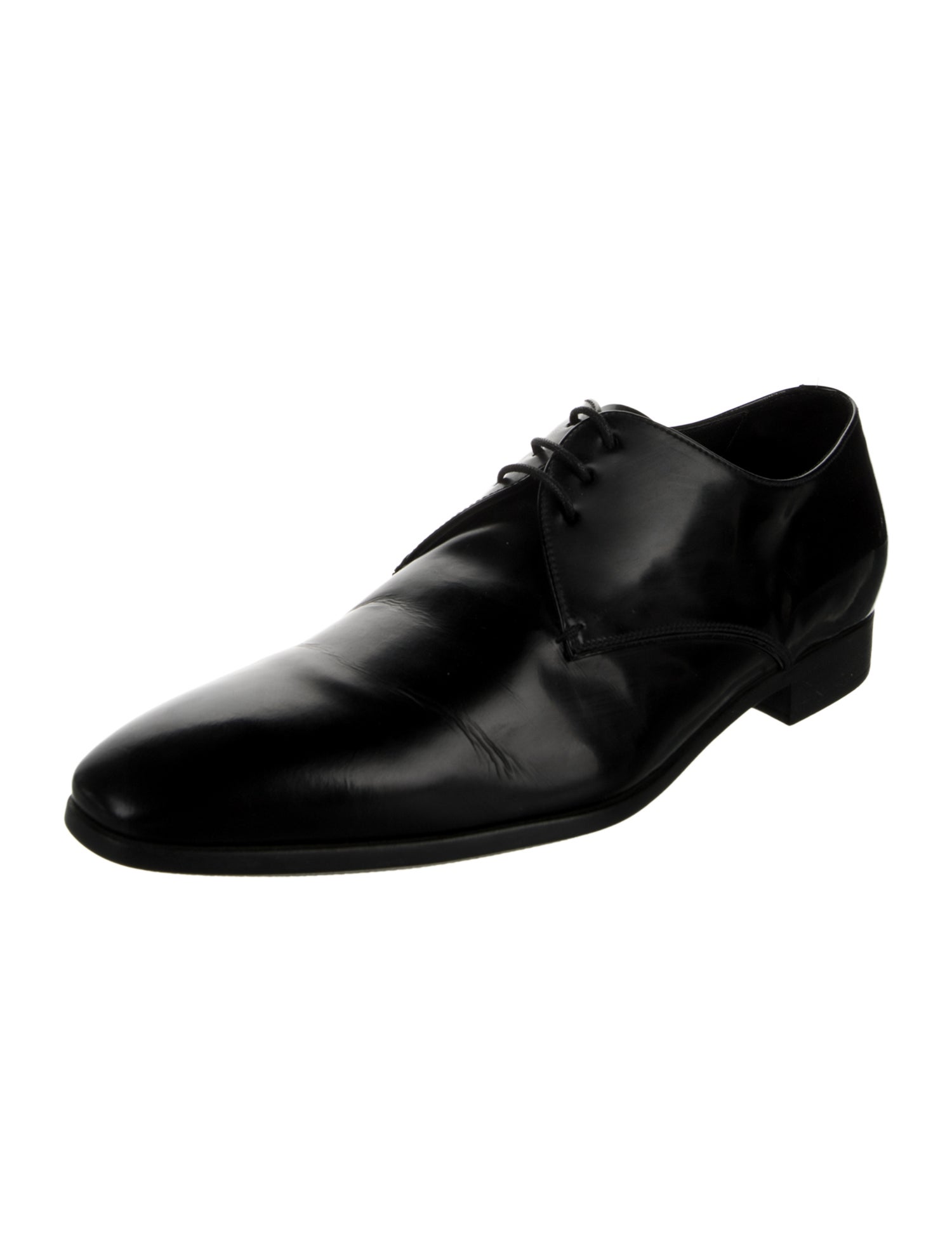 Giorgio Armani Leather Derby Shoes
