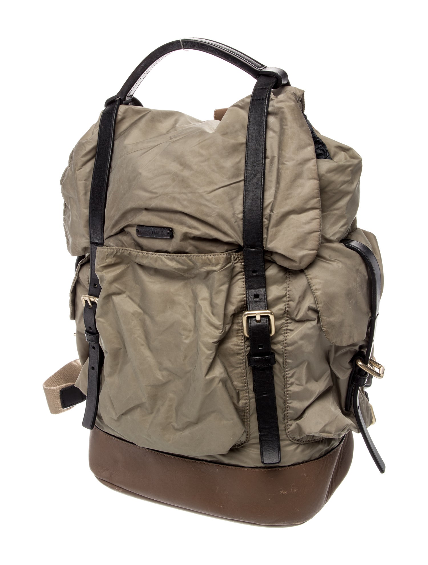 Giorgio Armani Nylon Backpack