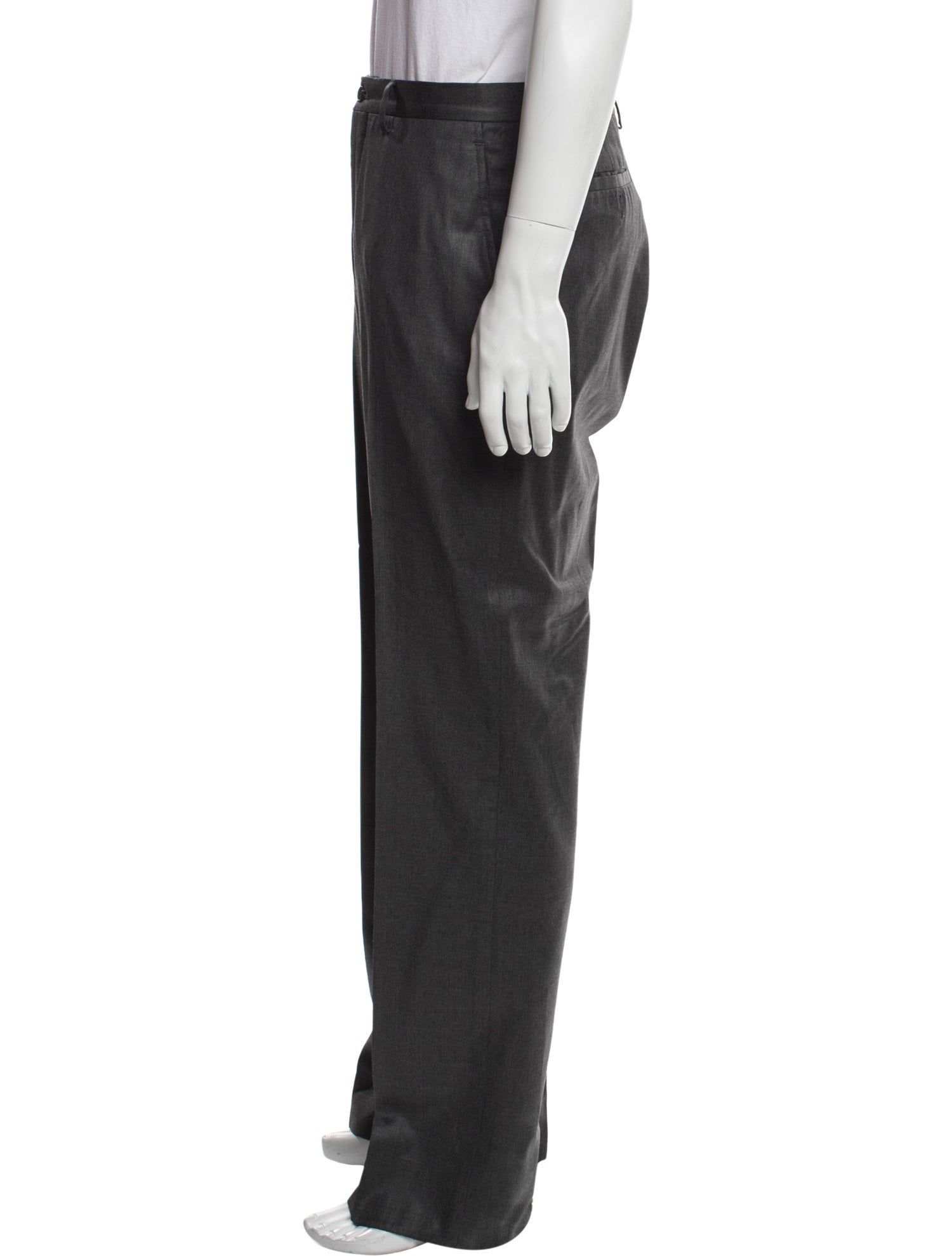 Giorgio Armani Virgin Wool Dress Pants