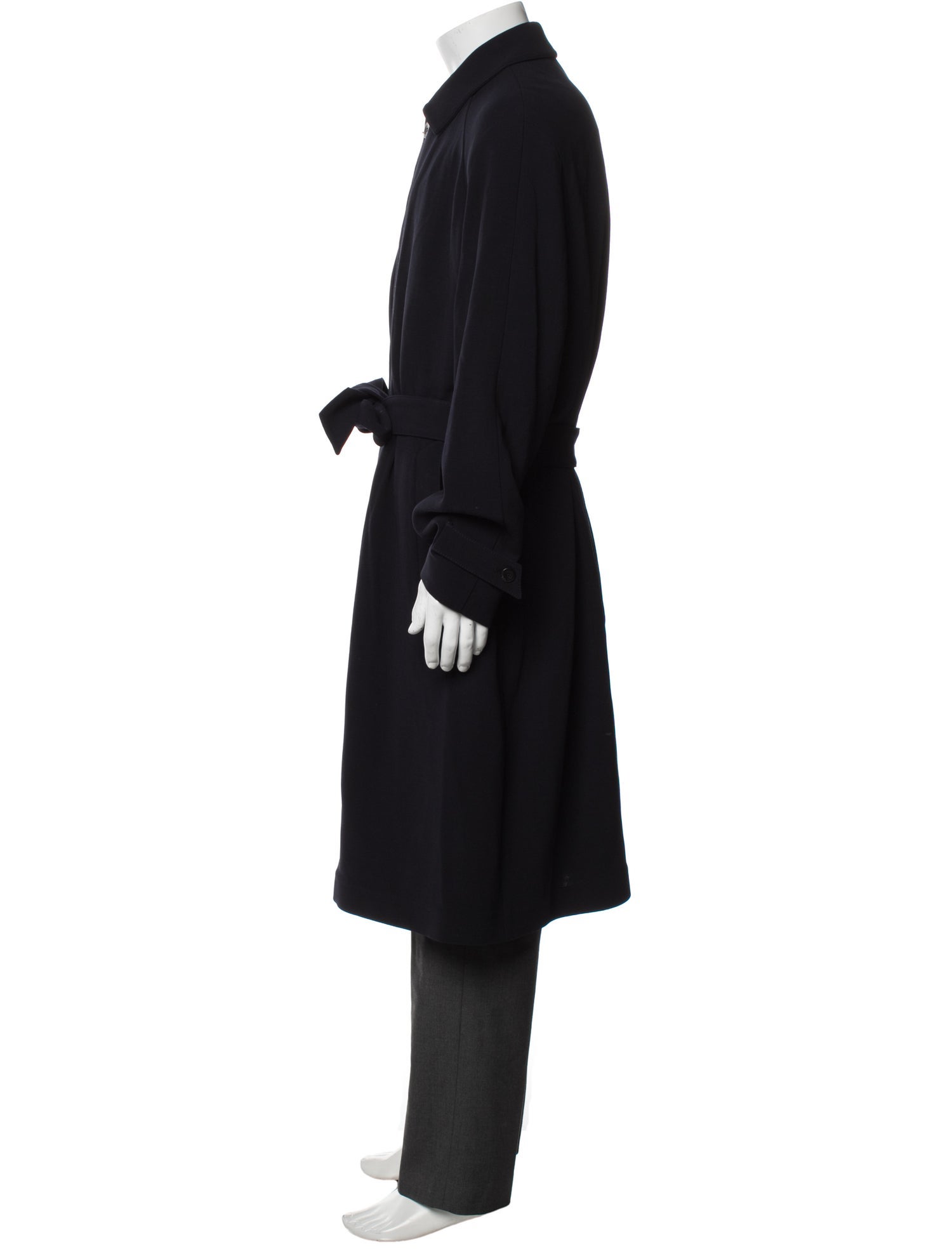 Giorgio Armani Virgin Wool Trench Coat w/ Tags
