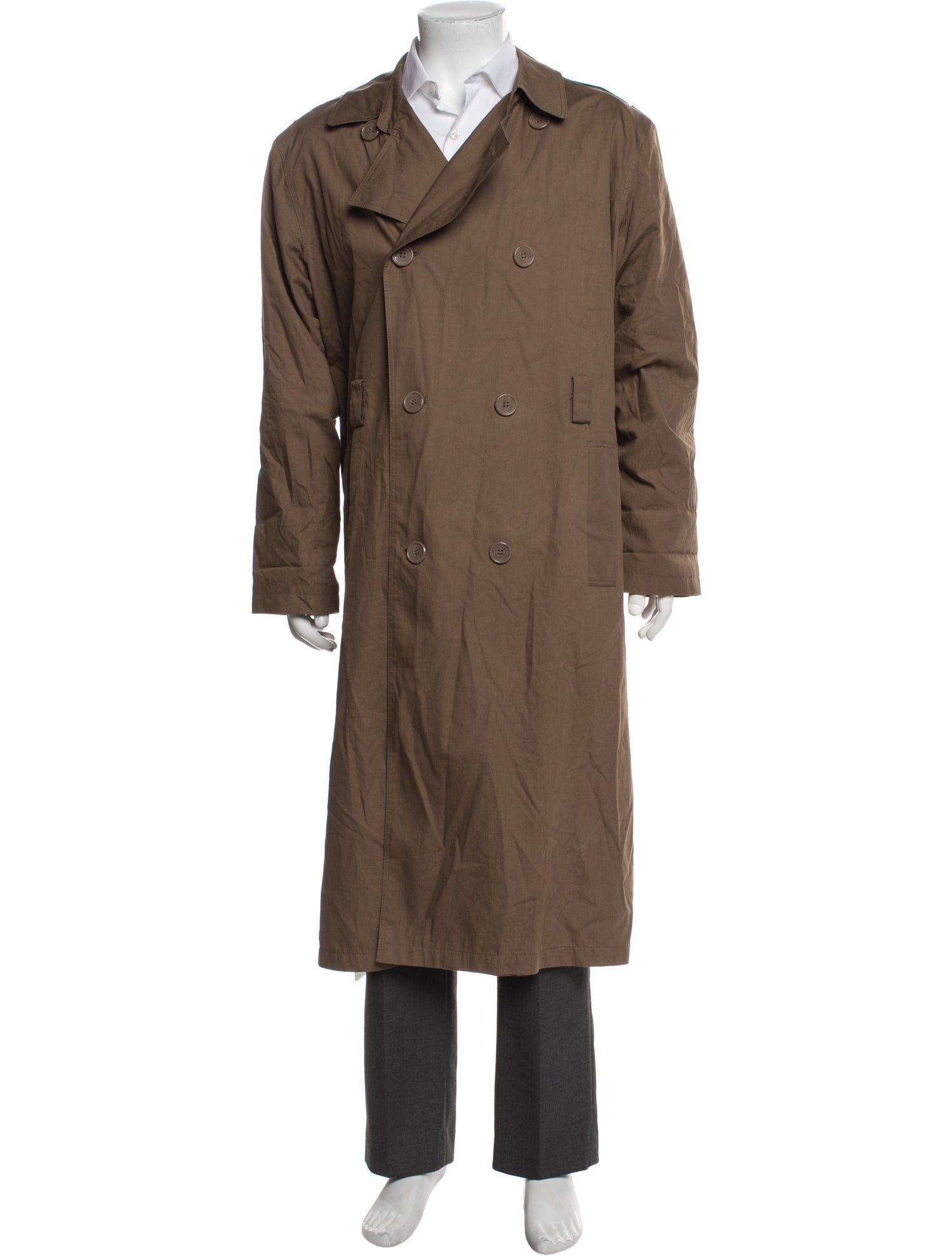 Giorgio Armani Vintage 1980's Trench Coat - Gem