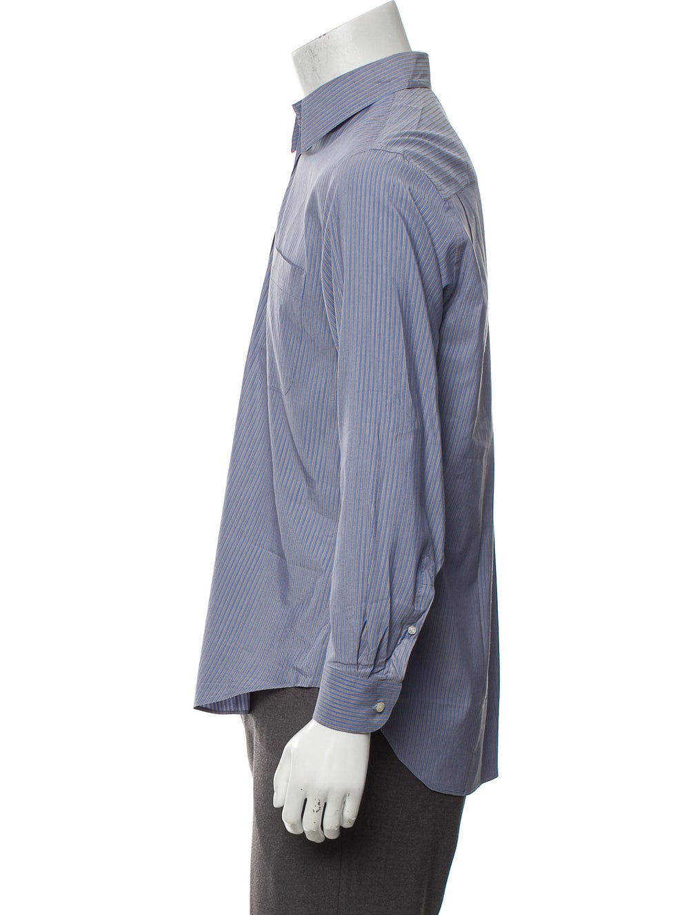 Armani Striped Dress Shirt Clothing GIO40269 The RealReal