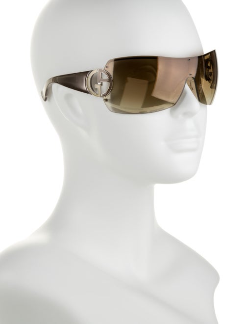 armani exchange shield sunglasses