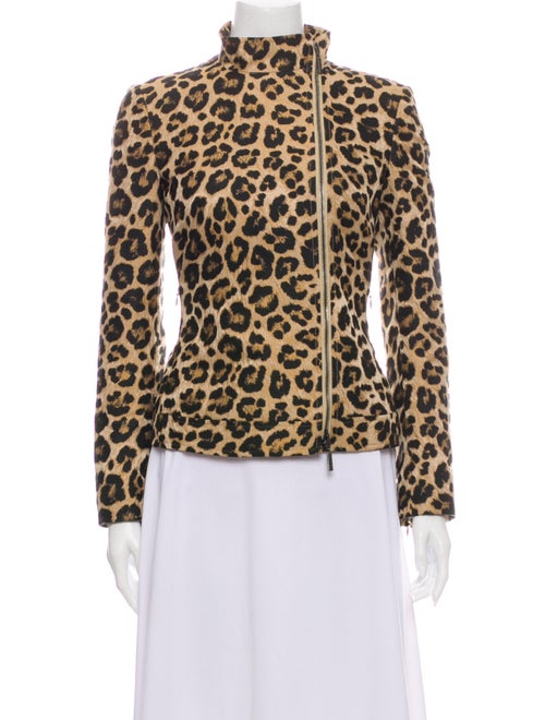 Giorgio Armani Animal Print Performance Jacket