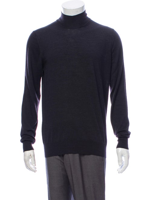 Giorgio Armani Turtleneck Long Sleeve Pullover Gre