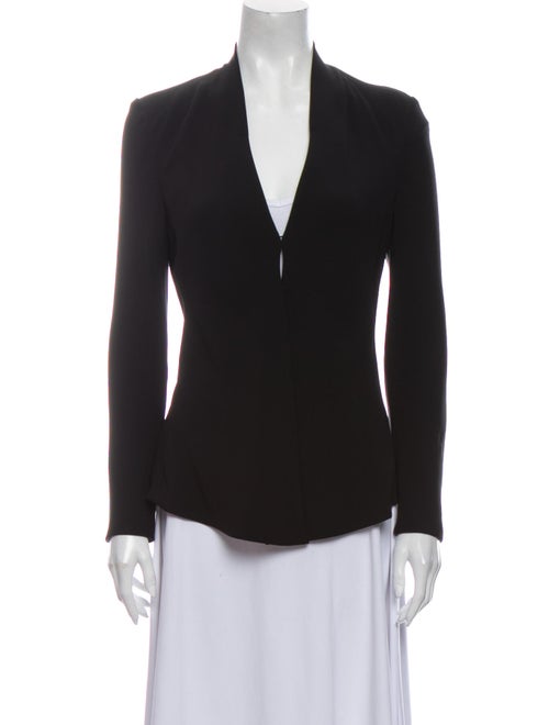Giorgio Armani Silk Blazer Black