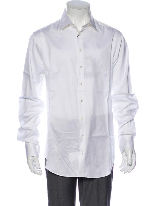 Giorgio Armani Long Sleeve Shirt White