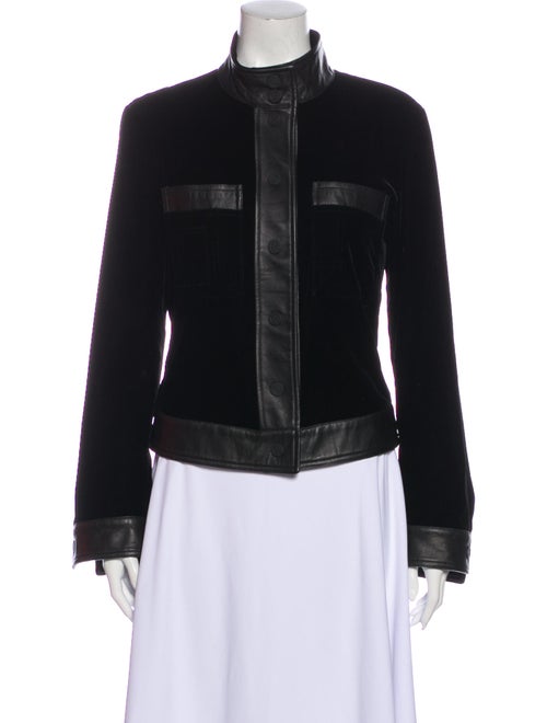 Giorgio Armani Biker Jacket Black