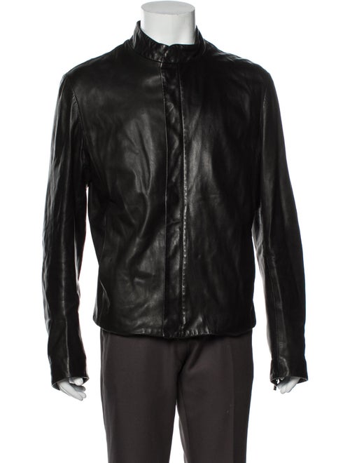 Giorgio Armani Moto Jacket Black