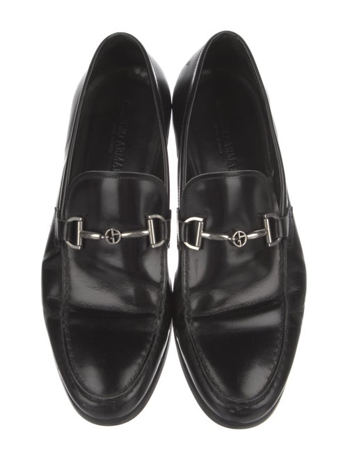 Giorgio Armani Leather Loafers