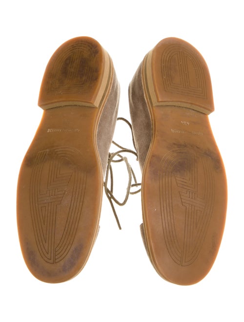 Giorgio Armani Suede Lace-Up Boots