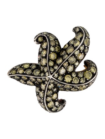 Gioia 2.00ctw Diamond Etoile de Mer Single Earring