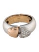 Giorgio Visconti 18K Diamond 'I Love You' Hinged Band