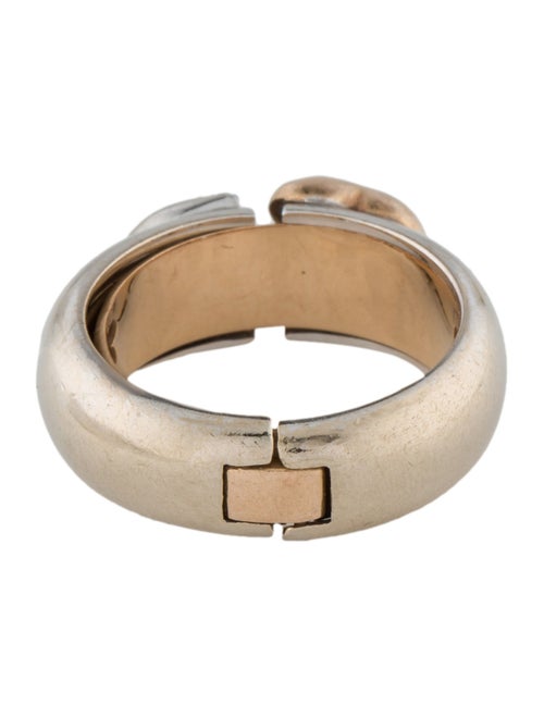 Giorgio Visconti 18K Diamond 'I Love You' Hinged Band