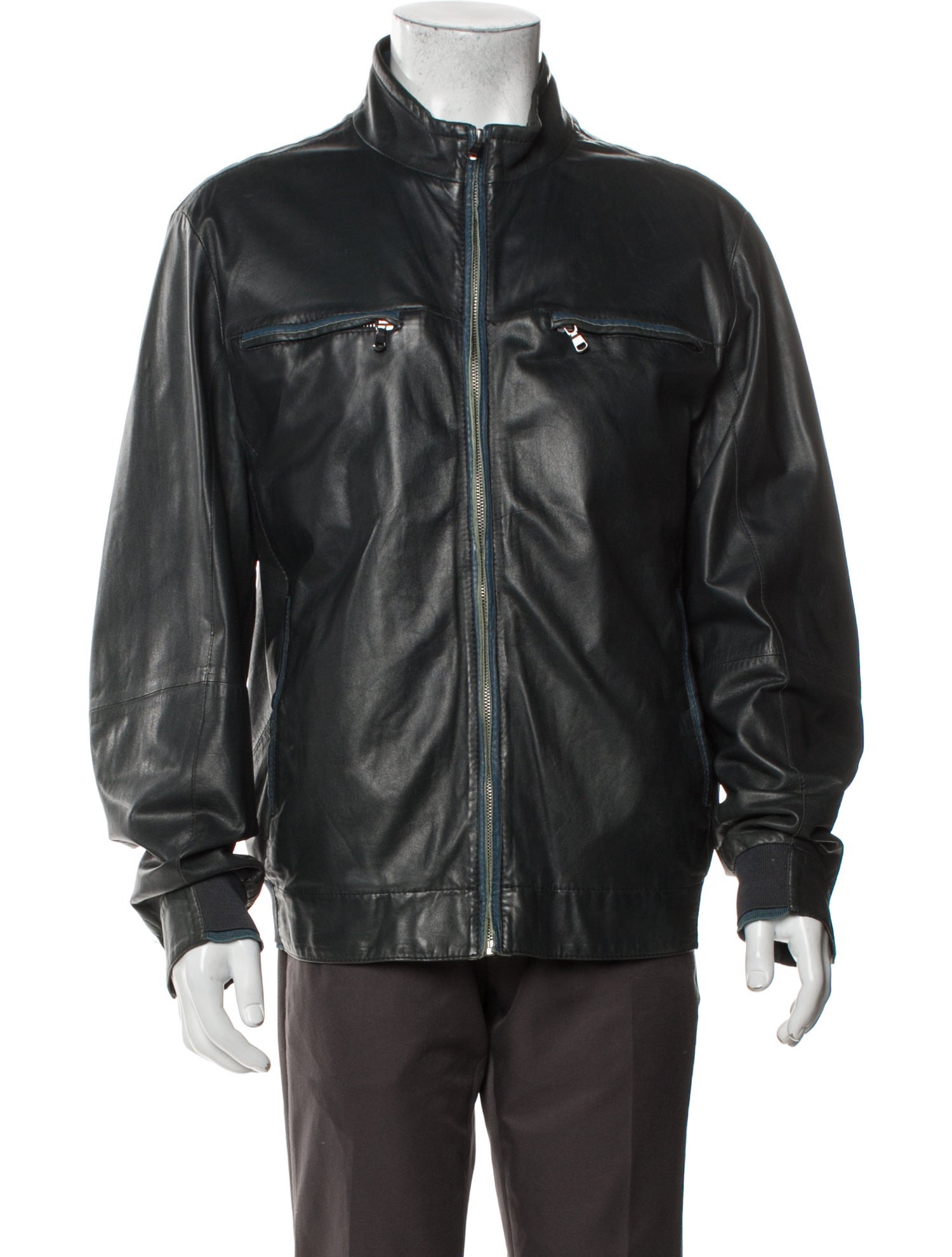 Gimo's Italiana Leather Bomber Jacket