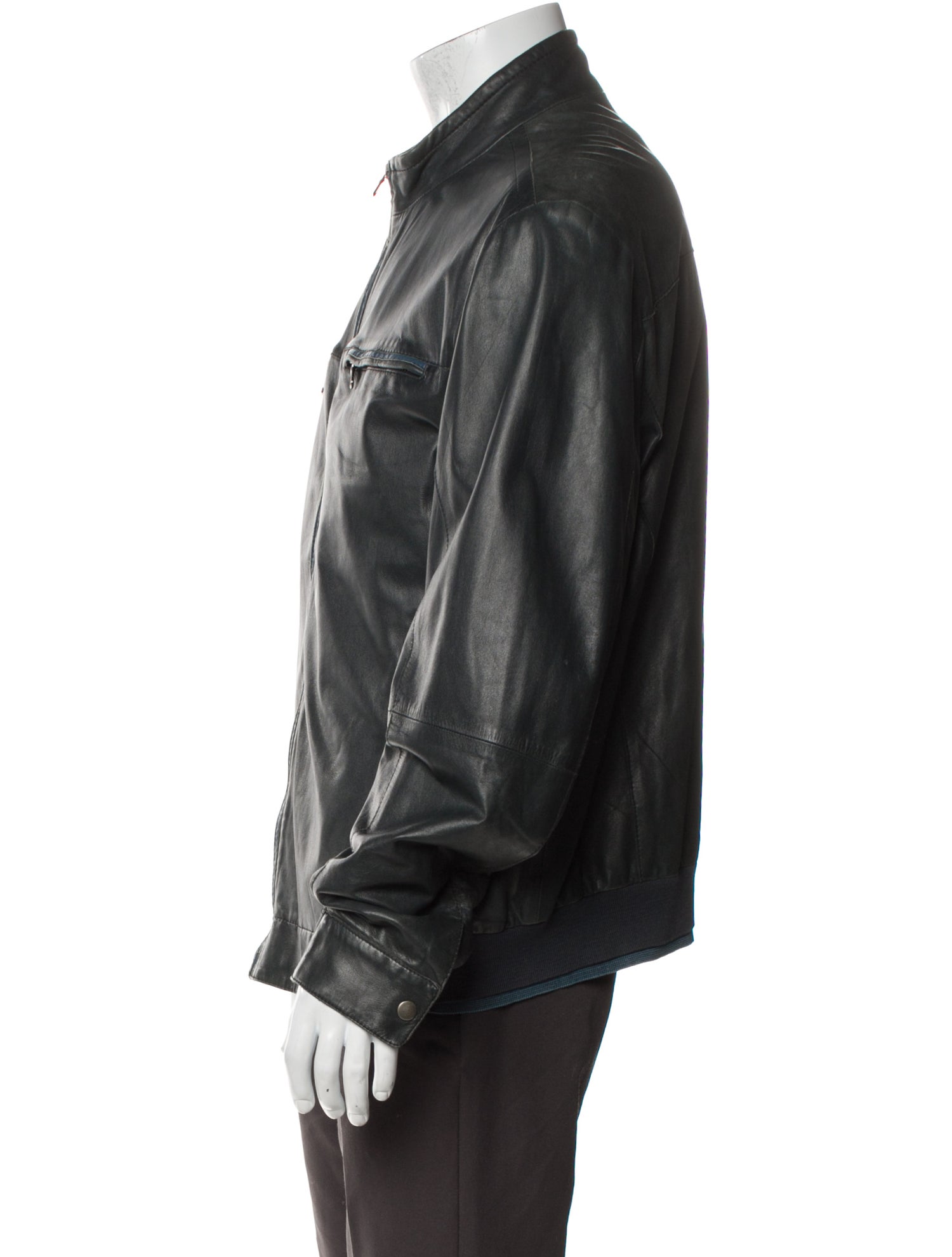 Gimo's Italiana Leather Bomber Jacket