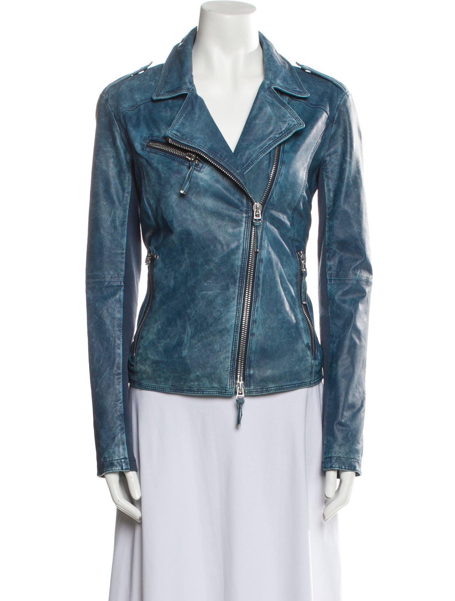 Gimo's Italiana Leather Biker Jacket
