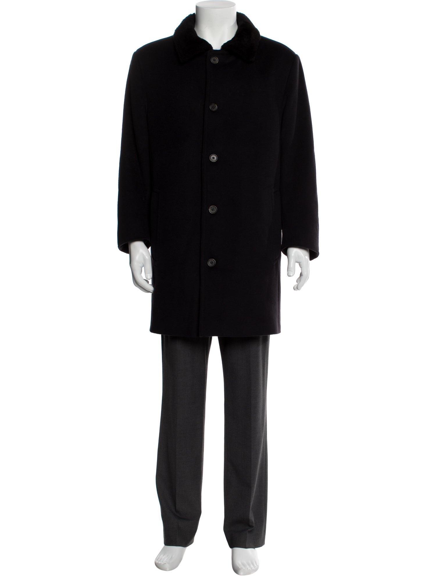 Gimo's Italiana Virgin Wool Overcoat