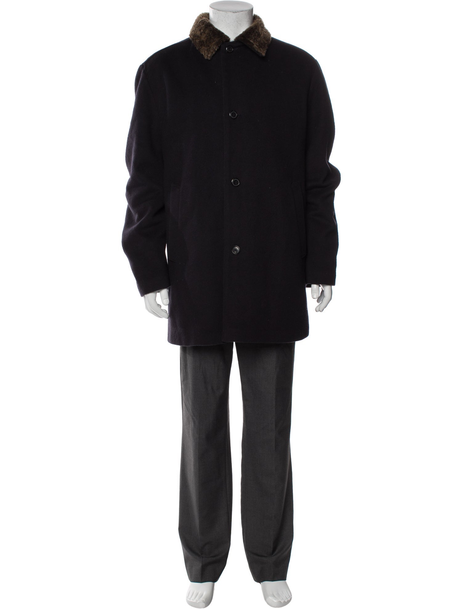 Gimo's Italiana Virgin Wool Overcoat