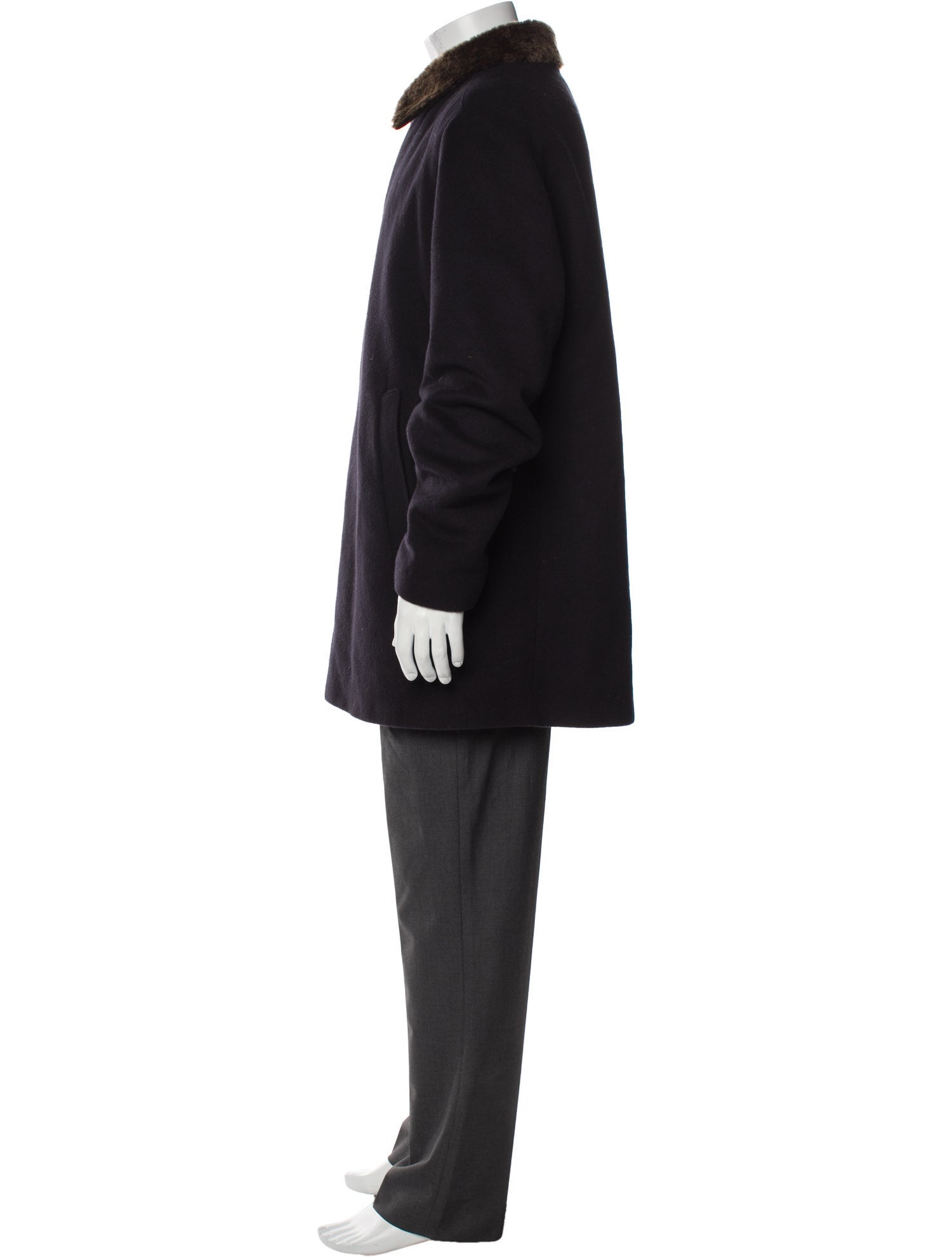Gimo's Italiana Virgin Wool Overcoat