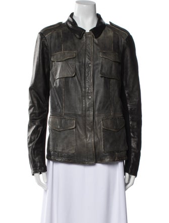 Gimo's Italiana Leather Utility Jacket