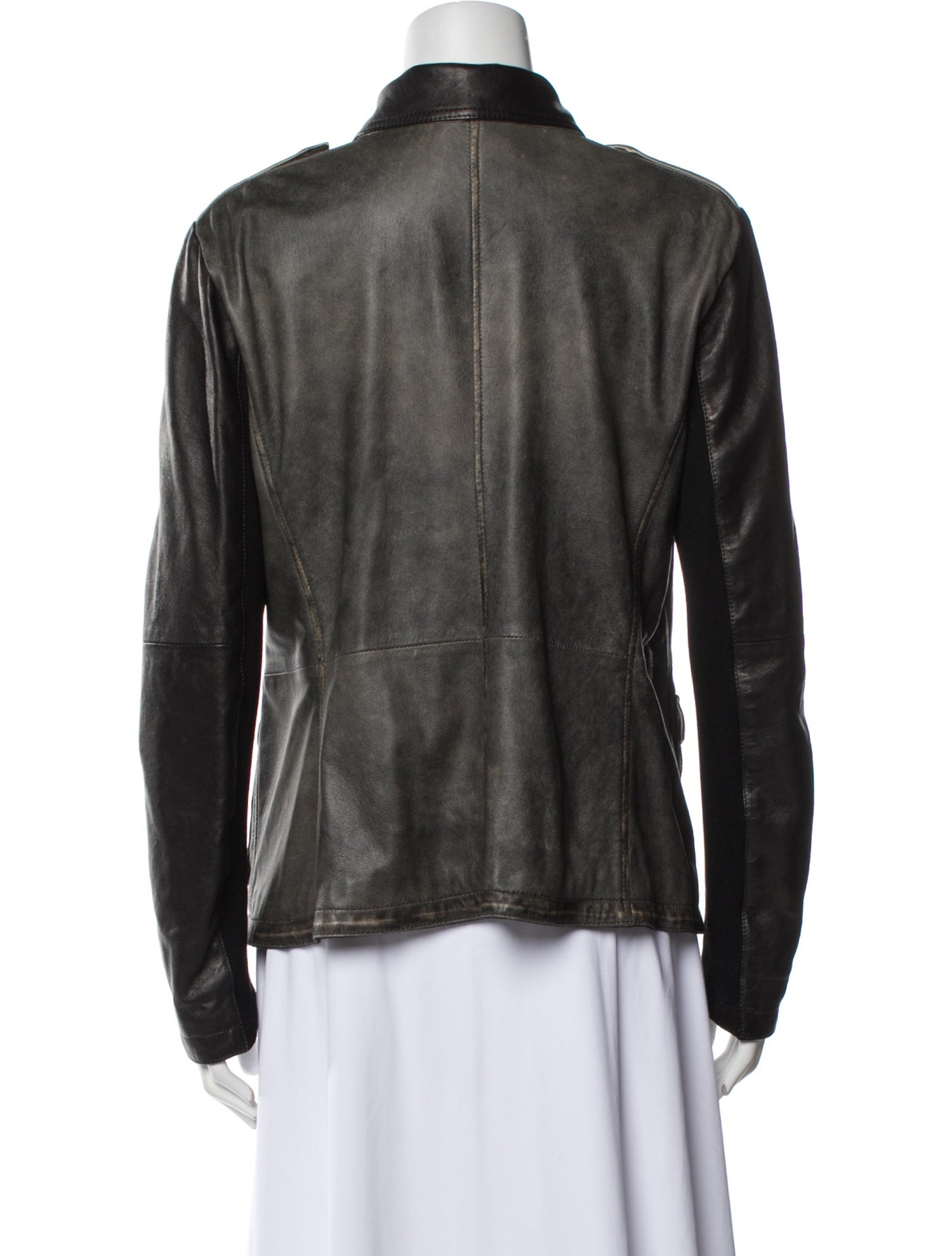 Gimo's Italiana Leather Utility Jacket