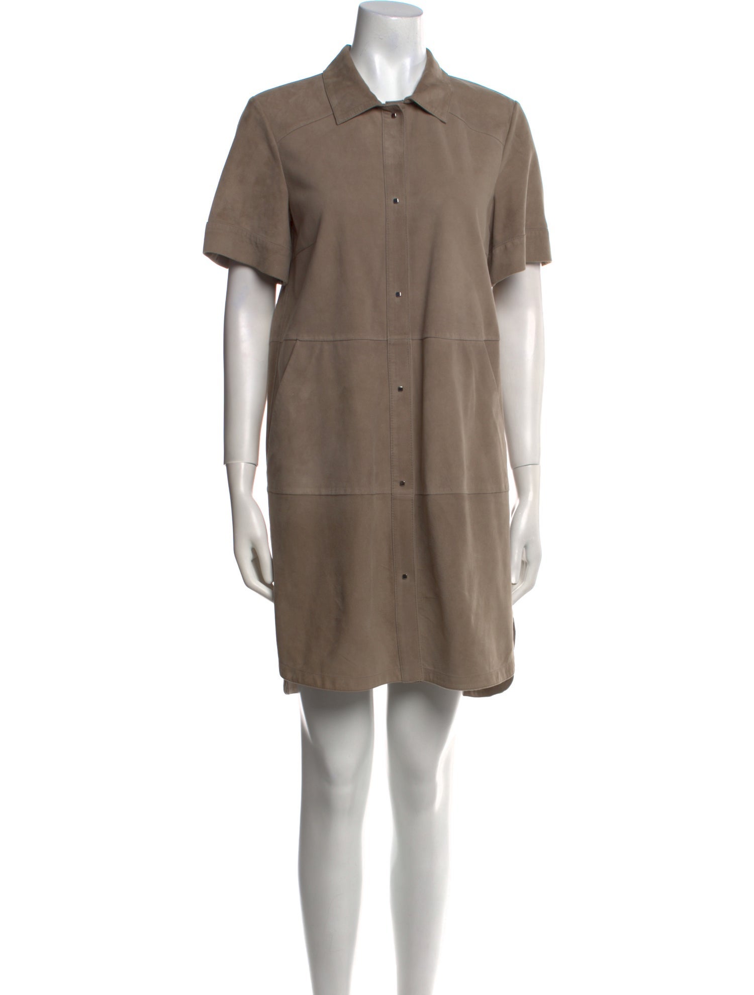 Gimo's Italiana Leather Mini Dress