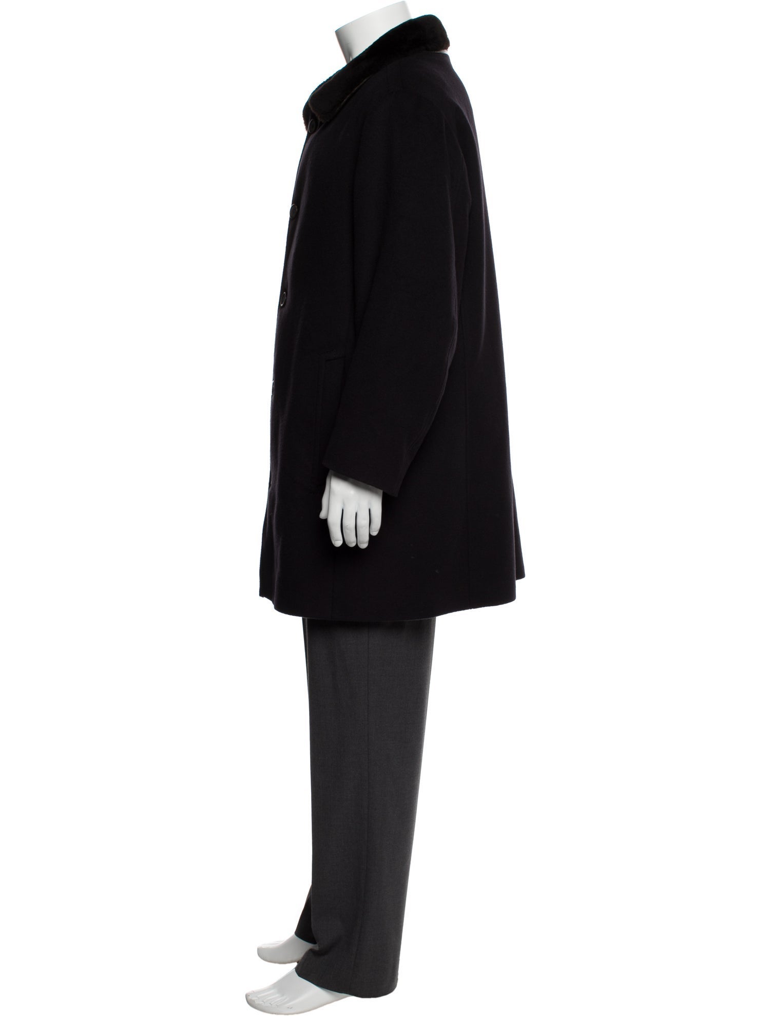 Gimo's Italiana Virgin Wool Overcoat