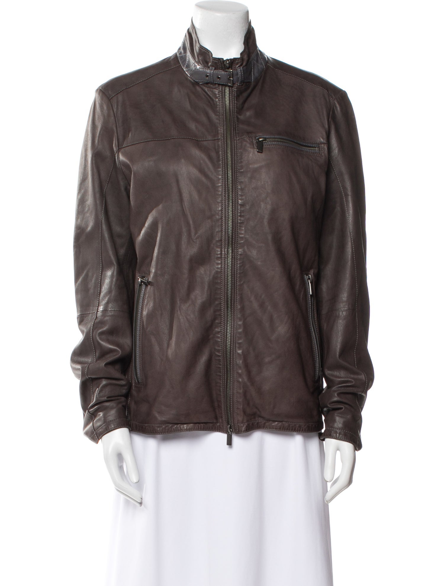 Gimo's Italiana Leather Biker Jacket