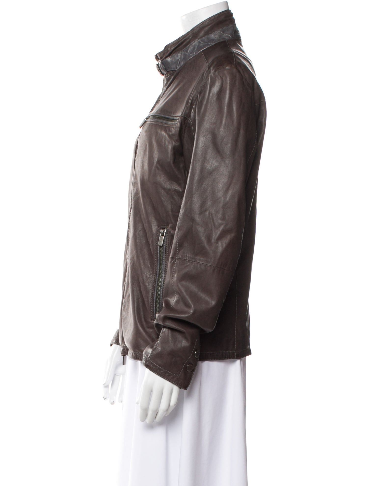 Gimo's Italiana Leather Biker Jacket