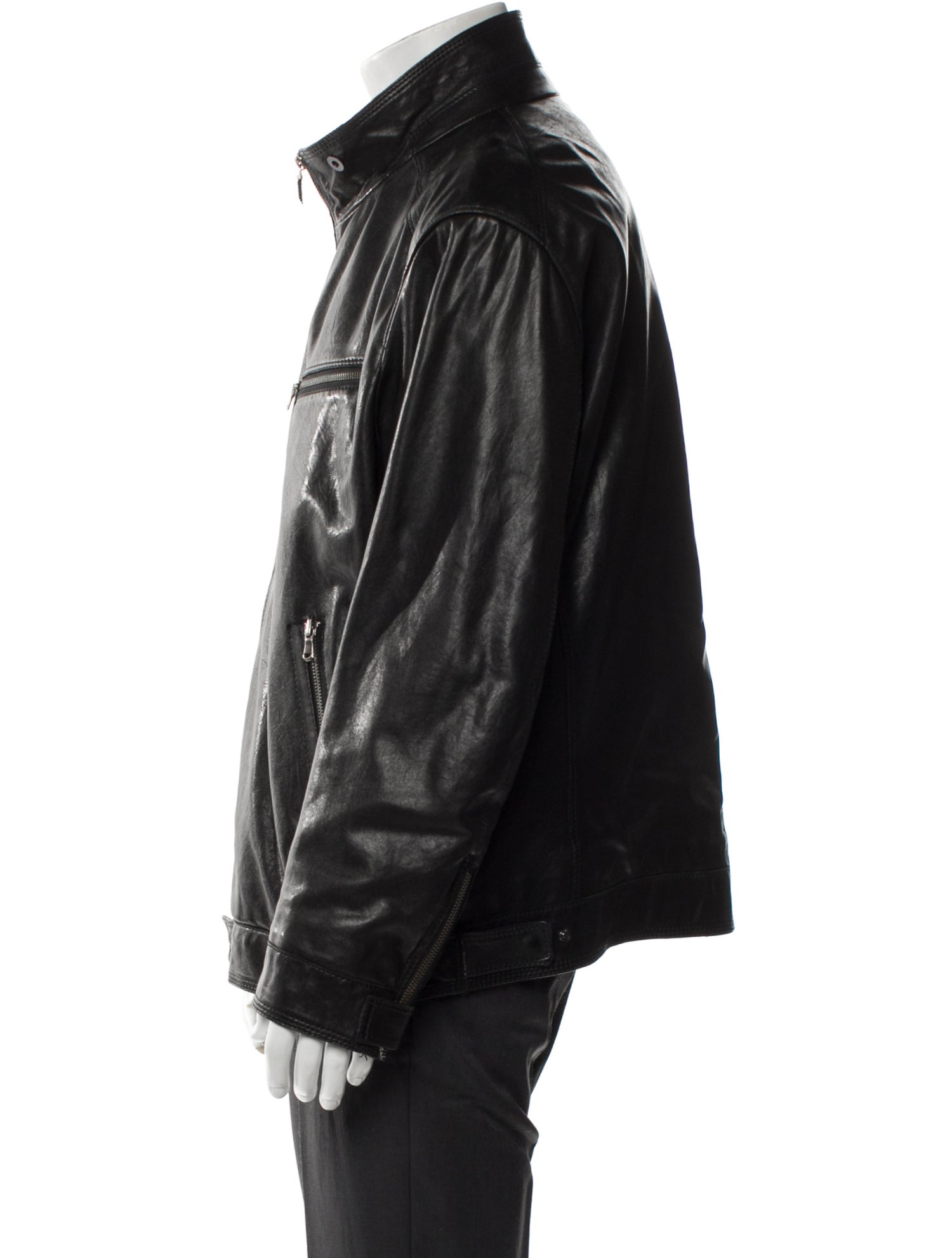 Gimo's Italiana Leather Windbreaker