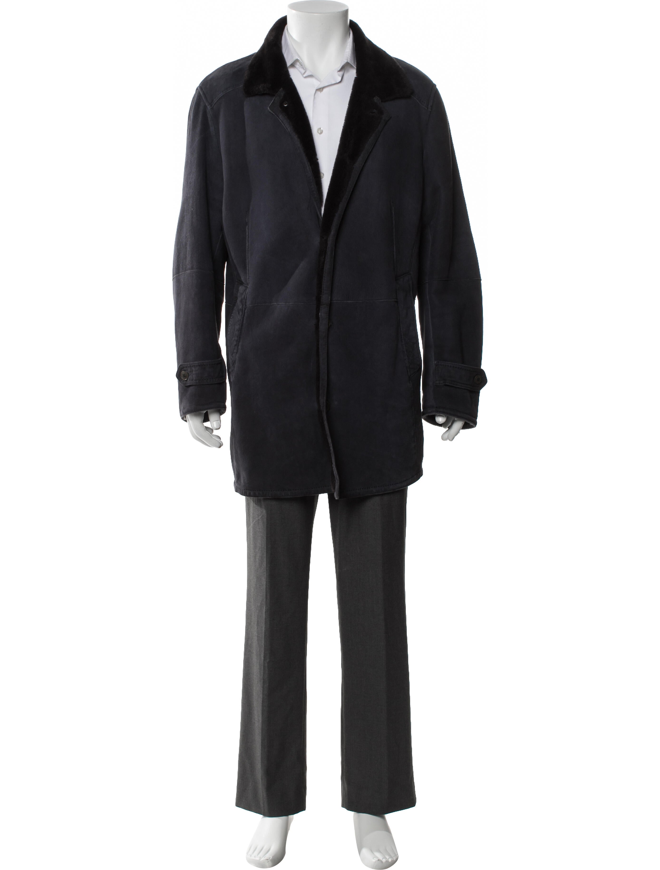 Gimo's Italiana Leather Overcoat