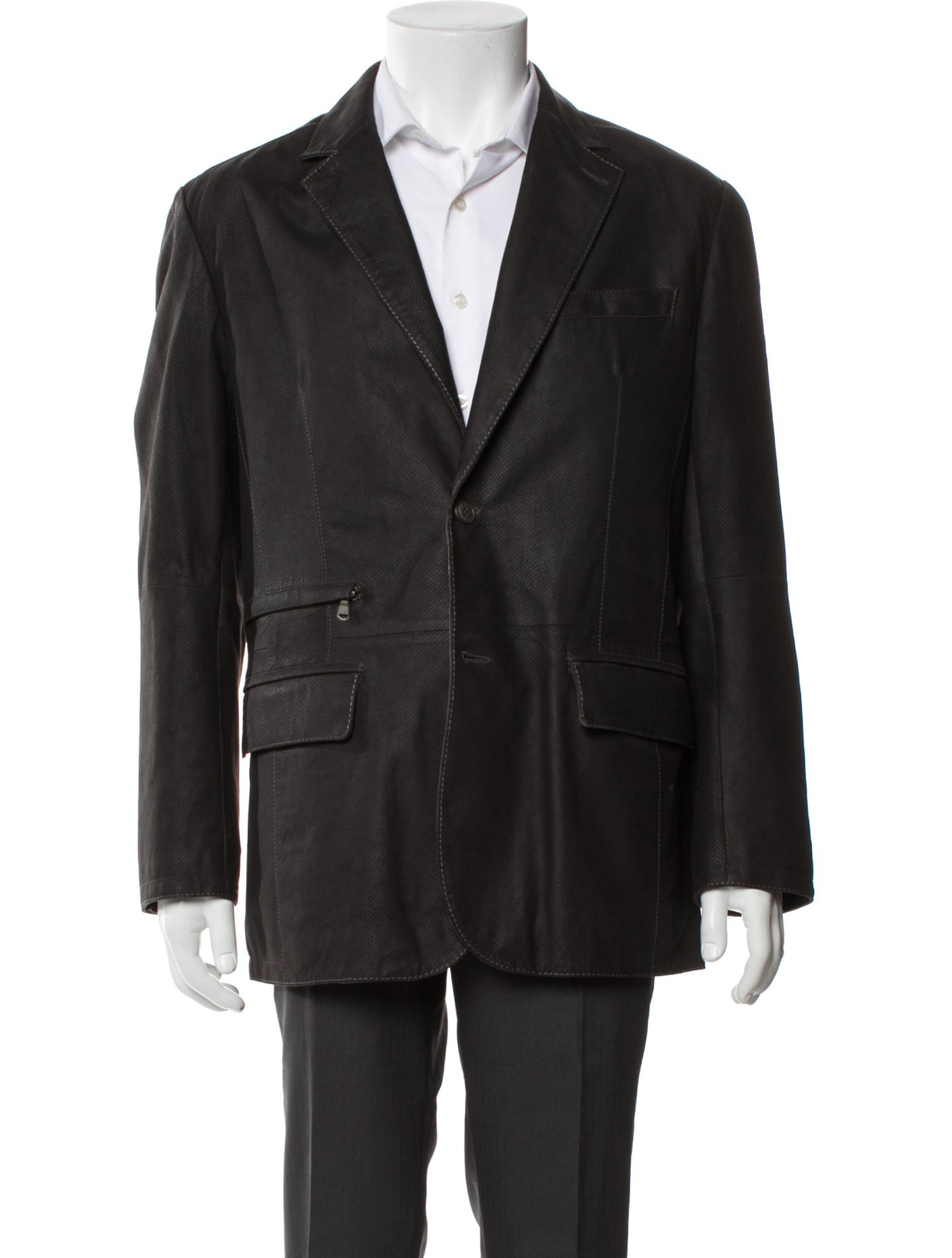 Gimo's Italiana Leather Utility Jacket