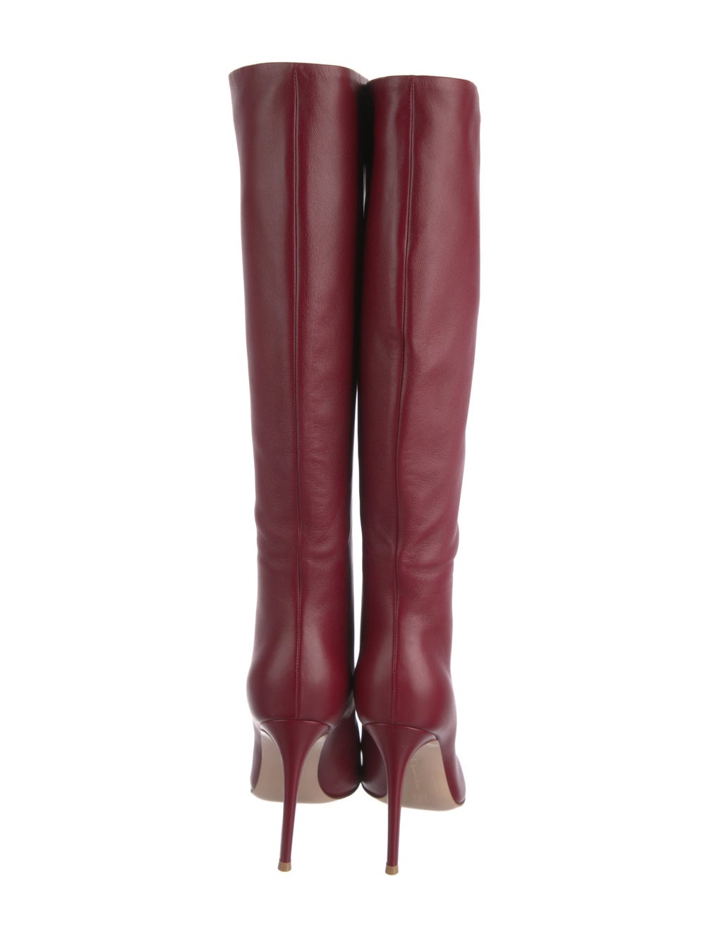 Gianvito Rossi Leather Boots Burgundy Boots, Shoes GIT100085 The