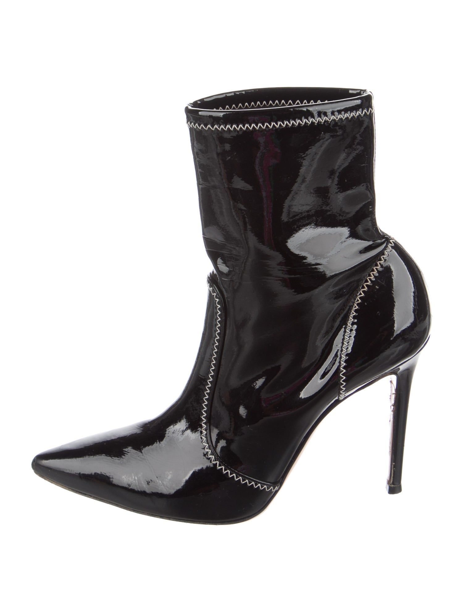 gianvito rossi patent leather boots