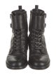 Gianvito Rossi Leather Combat Boots