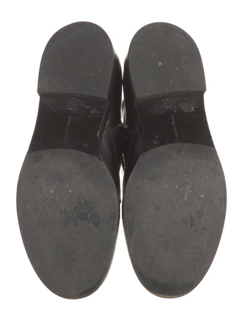 Gianvito Rossi Leather Combat Boots