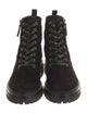 Gianvito Rossi Suede Combat Boots