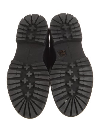 Gianvito Rossi Suede Combat Boots