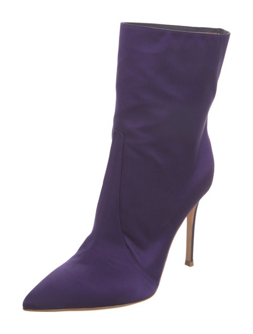 Gianvito Rossi Satin Boots