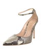 Gianvito Rossi Python Animal Print Pumps