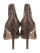 Gianvito Rossi Snakeskin Animal Print Pumps