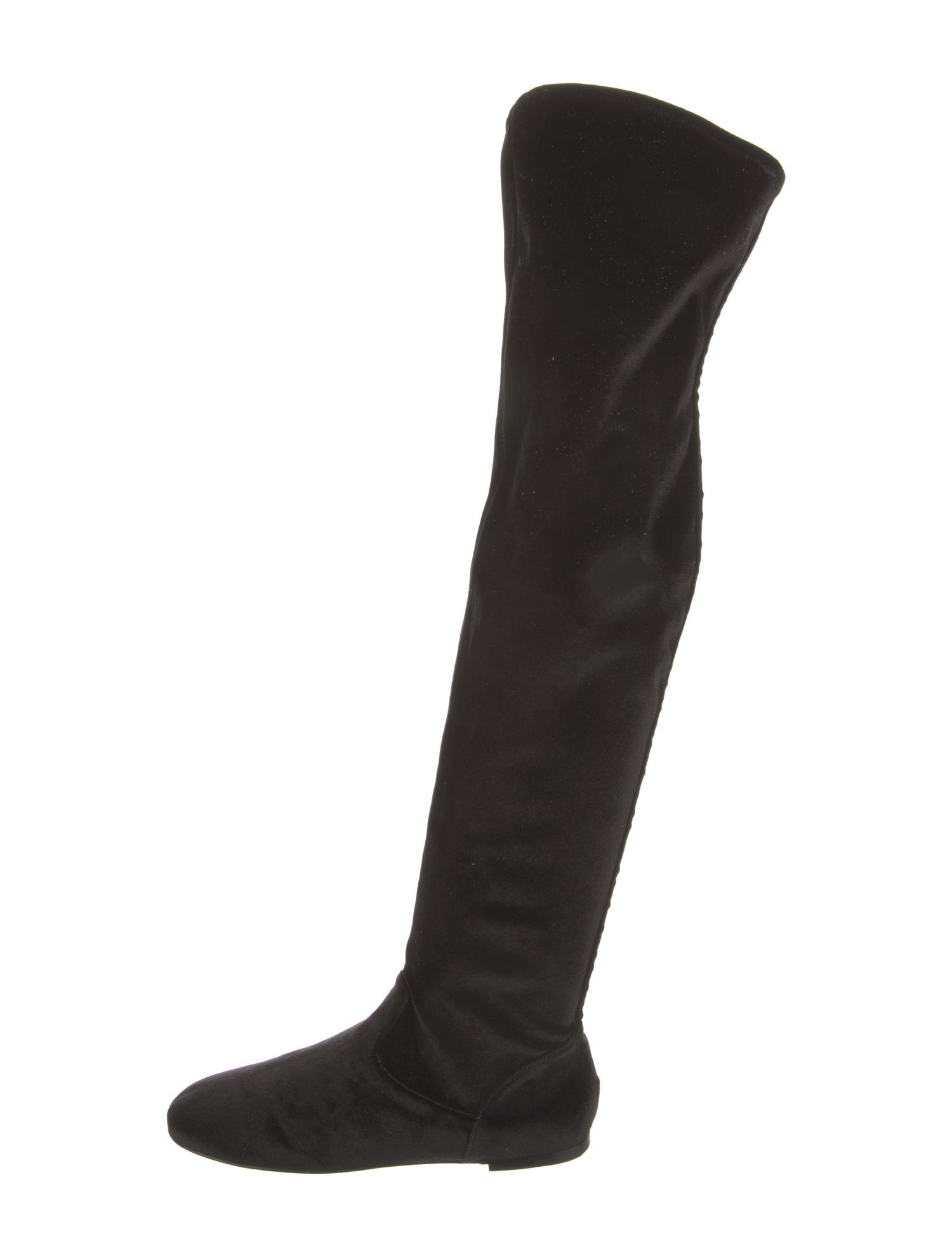 Gianvito Rossi Velvet Sock Boots