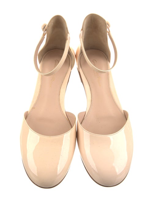 Gianvito Rossi Patent Leather D'Orsay Flats