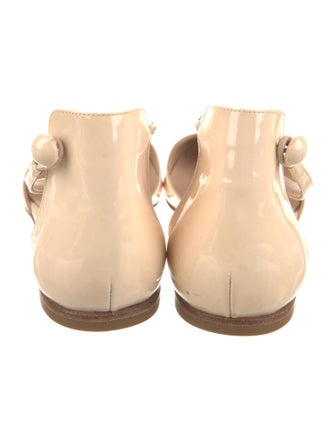 Gianvito Rossi Patent Leather D'Orsay Flats