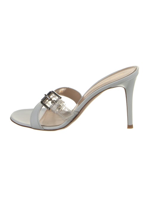 Gianvito Rossi Leather Slides