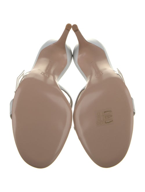 Gianvito Rossi Leather Slides